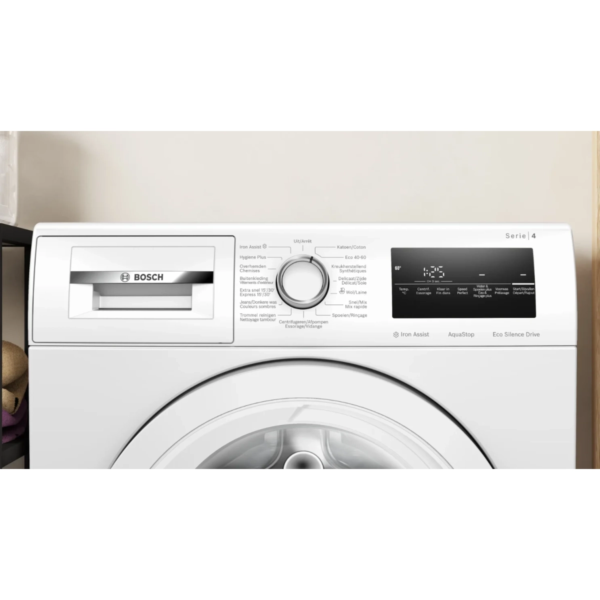 bosch wan2829sfg serie 4 exclusiv wasmachine met 5 jaar garantie - 9kg - a - 1400rpm - afbeelding 5