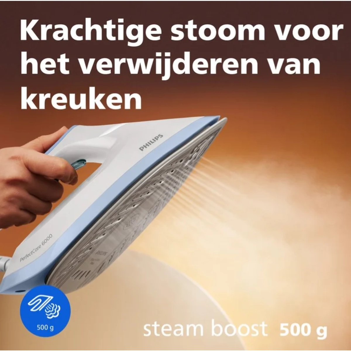 philips  psg6026/20 6000 series stoomgenerator - perfectcare - 6.5 bar - 2400watt - 1.8l - afbeelding 5