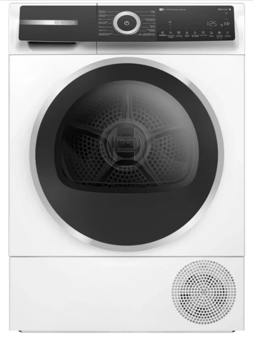 bosch wqh246dpfg serie 6 warmtepompdroger 9kg - b - wifi home connect - silent dry