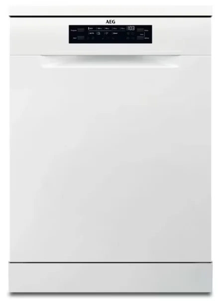 aeg vaatwasser 1 aeg ffb5675apw 5000 series xxl vrijstaande vaatwasser - air dry(auto open door) - a -wit - 14couverts - afbeelding 1