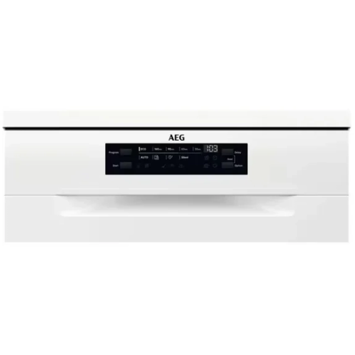 aeg ffb5675apw 5000 series xxl vrijstaande vaatwasser - air dry(auto open door) -  a -wit - 14couverts - afbeelding 2