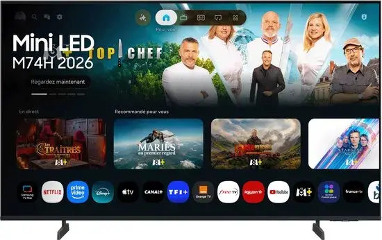 Samsung TU55M74HAU 139,7 cm (55") 4K Ultra HD Smart TV Wifi Zwart